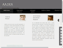 Tablet Screenshot of americanasea.org